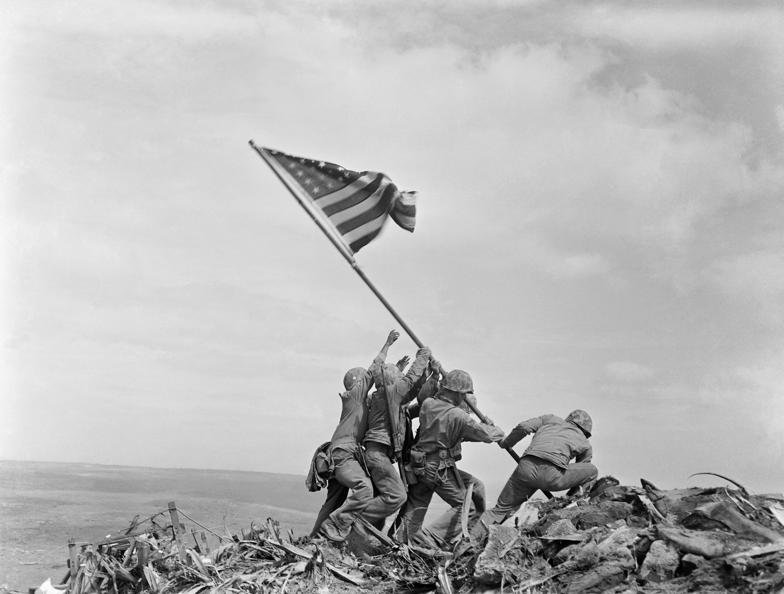 Iwo Jima Flag Raising (1945)